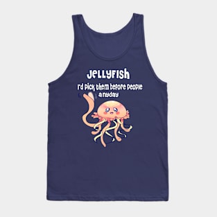 Jellyfish Friend Tank Top